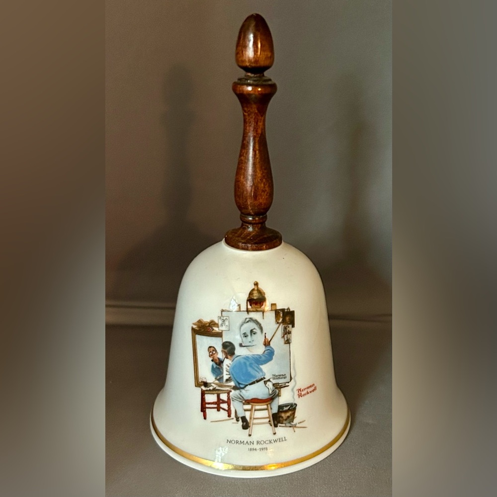 Vintage Norman Rockwell "Tripple Self-Portrait"
Bell